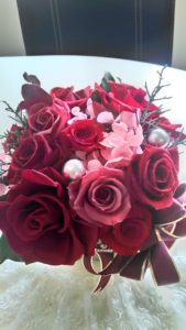 結婚祝いプリザ