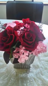 結婚祝いプリザ