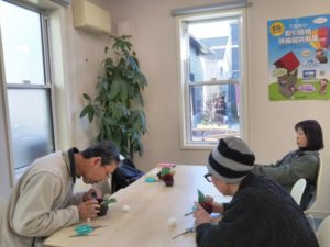 出張フラワーアレンジ教室