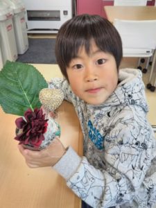 出張フラワーアレンジ教室