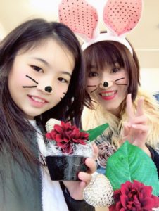 出張フラワーアレンジ教室