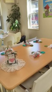 出張コサージュ