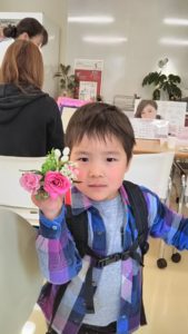 出張コサージュ教室