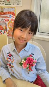 出張コサージュ教室