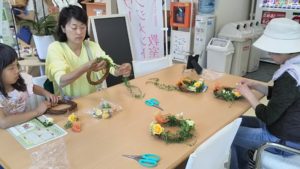 出張フラワーアレンジ