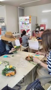 出張フラワーアレンジ