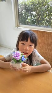 出張フラワーアレンジメント教室