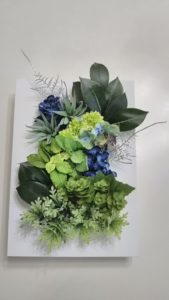 高級造花壁飾り