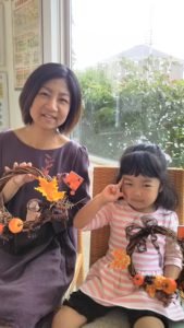 イベント出張フラワーアレンジ教室