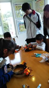 イベント出張フラワーアレンジ教室