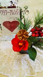 イベント出張フラワーアレンジ教室