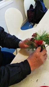 イベント出張フラワーアレンジメント教室