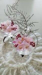 イベント出張フラワーアレンジ教室