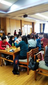 イベント出張コサージュ教室