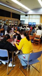 イベント出張コサージュ教室