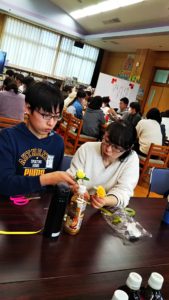 イベント出張コサージュ教室