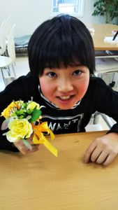 イベント出張コサージュ教室