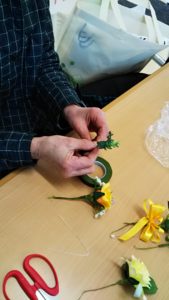 イベント出張コサージュ教室