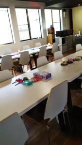 イベント出張コサージュ教室