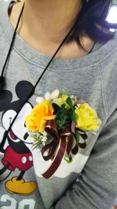 イベント出張コサージュ教室