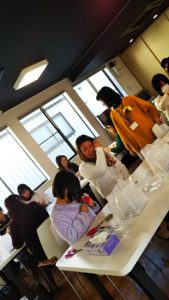 イベント出張コサージュ教室