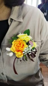 イベント出張コサージュ教室