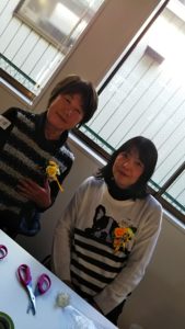 イベント出張コサージュ教室