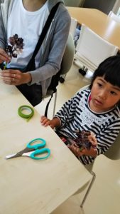 イベント出張コサージュ教室