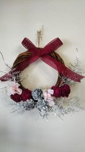 イベント出張クリスマスリース教室