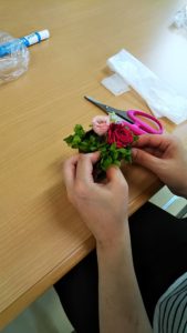 イベント出張フラワーアレンジ教室