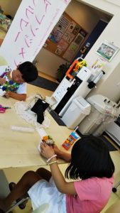 イベント出張フラワーアレンジ教室