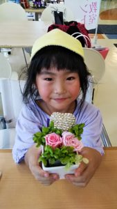 イベント出張フラワーアレンジ教室