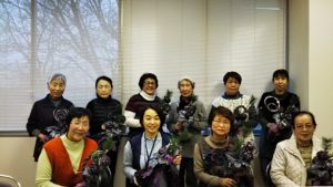 イベント出張お正月飾り教室