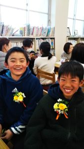 出張コサージュ教室