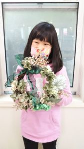 イベント出張クリスマスリース教室
