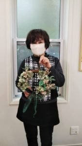イベント出張クリスマスリース教室