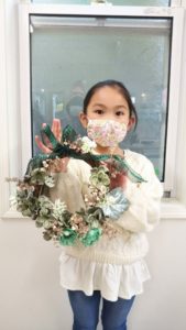 イベント出張クリスマスリース教室