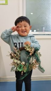 イベント出張クリスマスリース教室