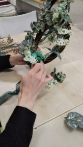 イベント出張クリスマスリース教室