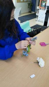 イベント出張コサージュ教室