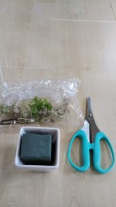 イベント出張フラワーアレンジメント教室