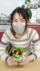イベント出張フラワーアレンジメント教室