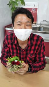 イベント出張フラワーアレンジメント教室