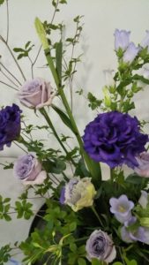 出張フラワーアレンジメント教室