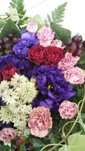 出張フラワーアレンジメント教室