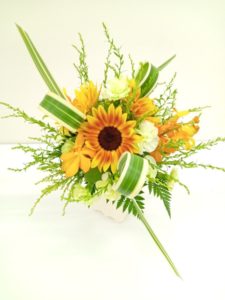 出張フラワーアレンジメント教室