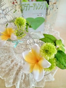 イベント出張フラワーアレンジメント教室