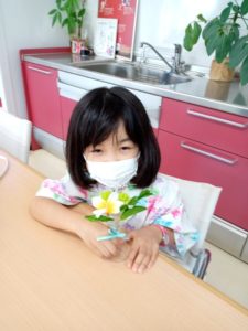 出張フラワーアレンジメント教室