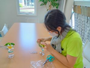 イベント出張フラワーアレンジメント教室