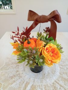 出張フラワーアレンジメント教室